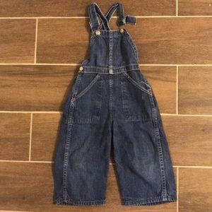 Toddler vintage blue bell overalls size 1